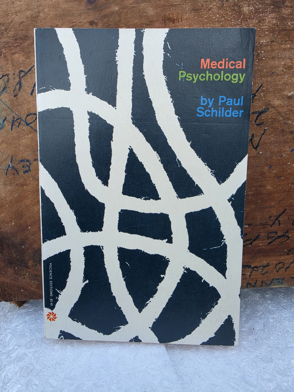 Medical Psychology Wall Book in B/W, By Paul SCHILDER